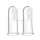 Soft Transparent Silicone Finger Toothbrush for Baby